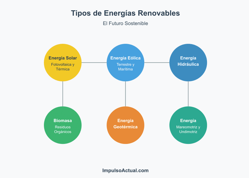 7 Tipos de Energías Renovables Revolucionarias: El Futuro Sostenible ...