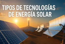 Tipos de tecnologías de energía solar